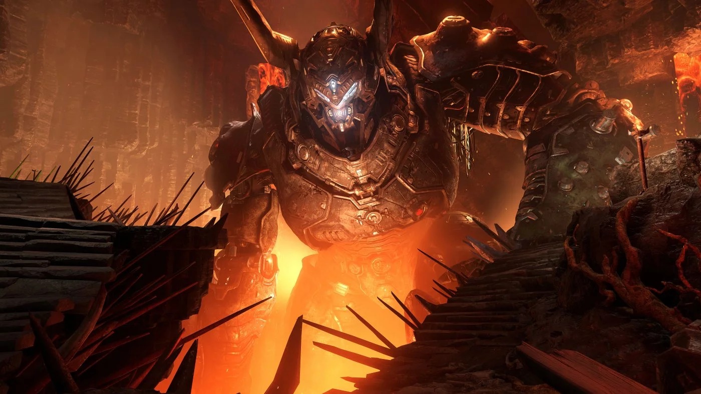 Doom eternal вылетает после заставки