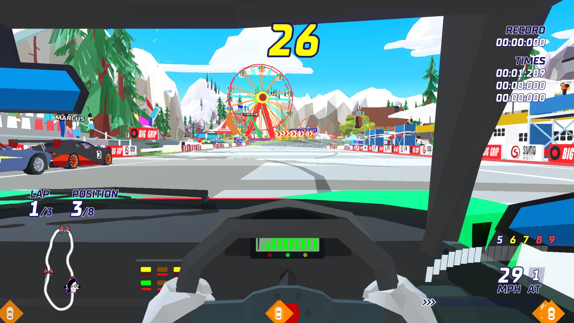 hot shot racing switch review download free